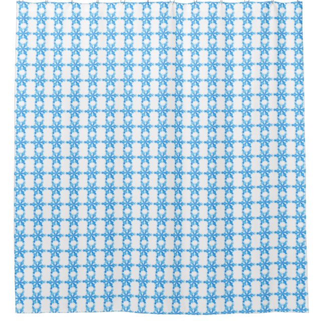 Blue Winter Snowflake (Front)