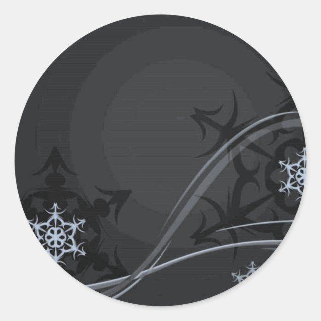 Blue Winter Sticker (Front)