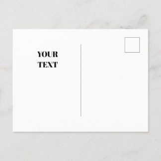 Blue Winter with Deers Postcard