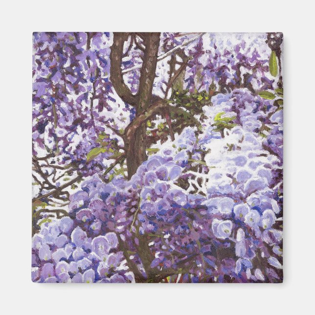 Blue wisteria 2011 magnet (Front)