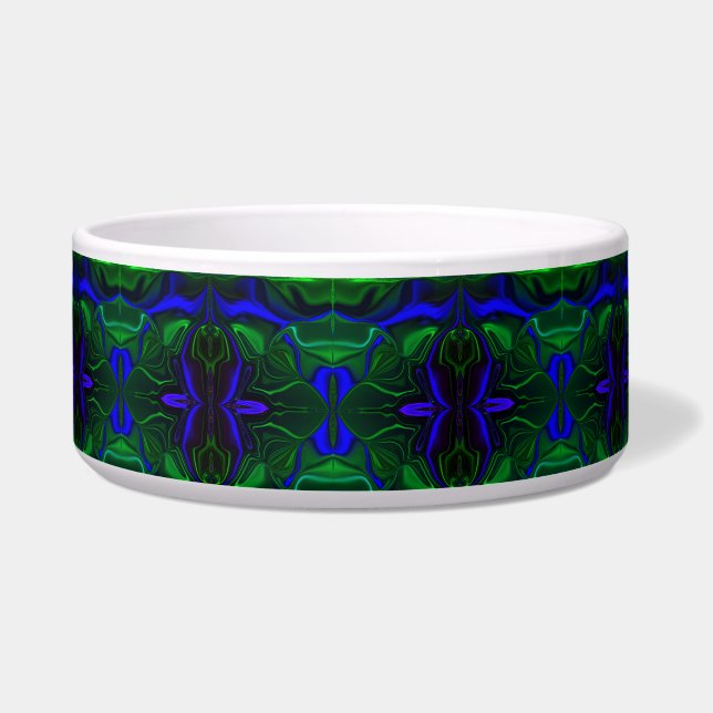 Blue with 'floating' intertwined strokes (Front)