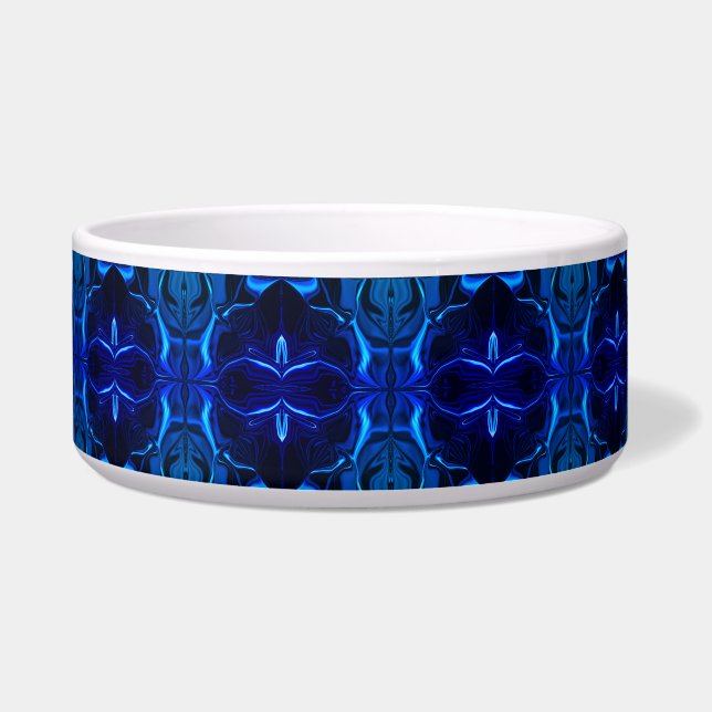 Blue with 'floating' intertwined strokes (Front)