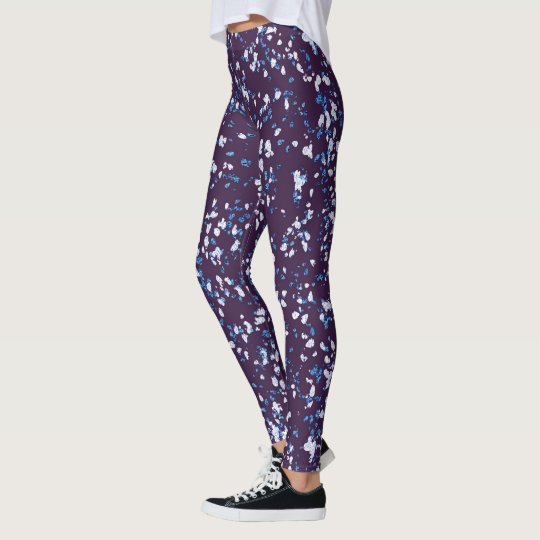 Blue With Sparkle Leggings