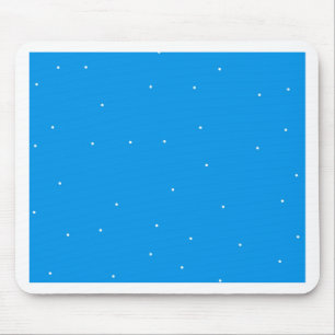 Blue with white dots accessories to customise mouse pad