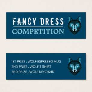 Blue Wolf, Billets Concours d'Halloween