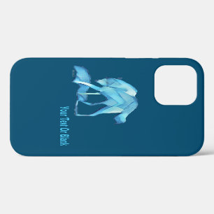 Blue Wolf iPhone 12 Pro Case