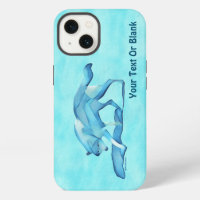 Blue Wolf On Snow Case-Mate iPhone Case