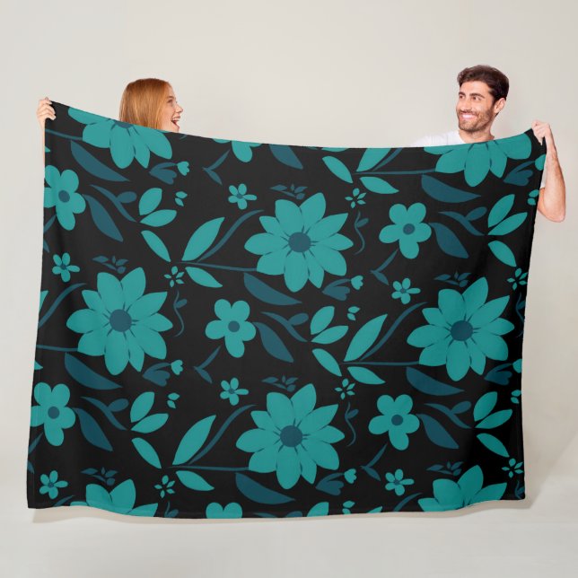 Blue Wood 60x80 Fleece Blanket (In Situ)