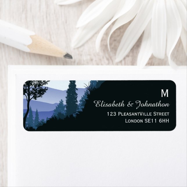 Blue Woodland Forest, Rustic Wedding (Insitu)