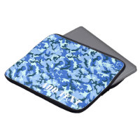Blue Woodland Military Camouflage