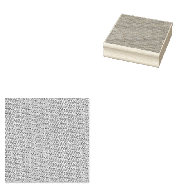 Blue wrapping paper with a repetitive white snowfl rubber stamp (Stamped)