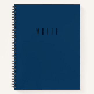 Blue Write Journal Notebook