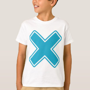 Blue X T-Shirt