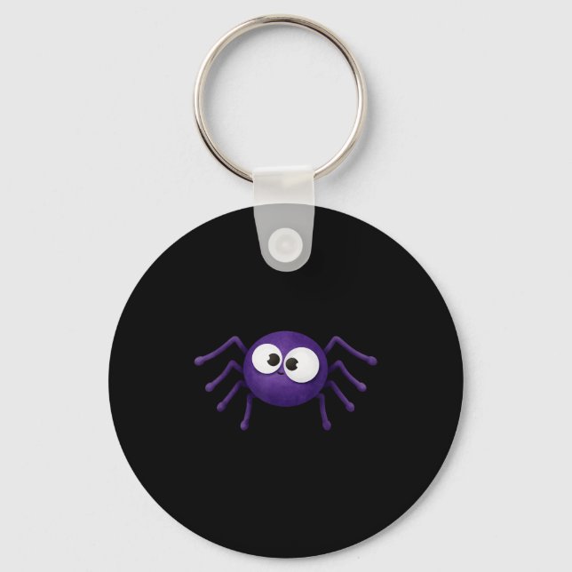 Blue Y Sder Halloween  Keychain (Front)