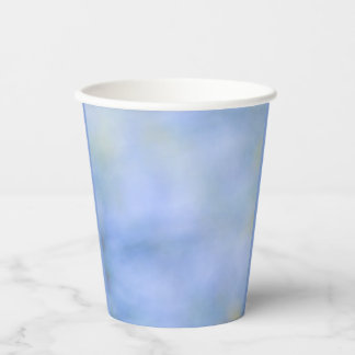 Blue Yellow Abstract Palo Verde Spring Colours Paper Cups