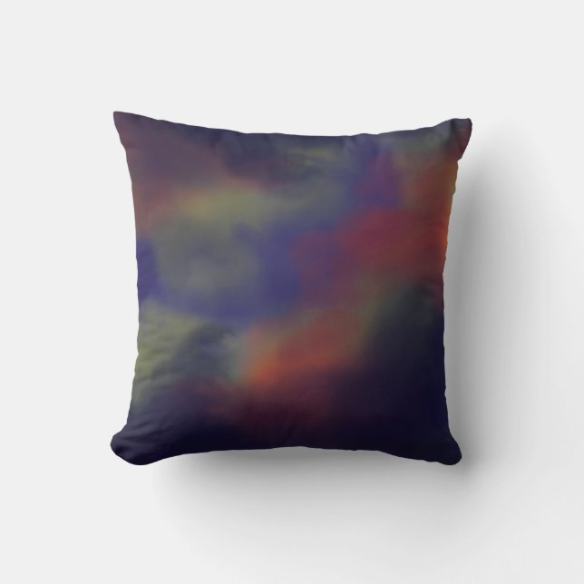 blue & yellow background_00001 throw pillow (Front)
