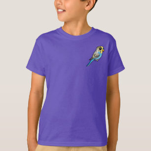 Blue & Yellow Budgie T-Shirt