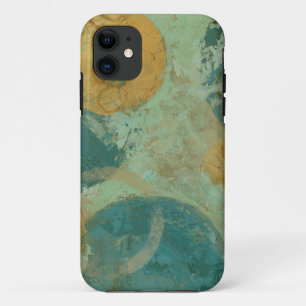 Blue & Yellow Circles iPhone 11 Case