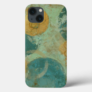 Blue & Yellow Circles iPhone 13 Case