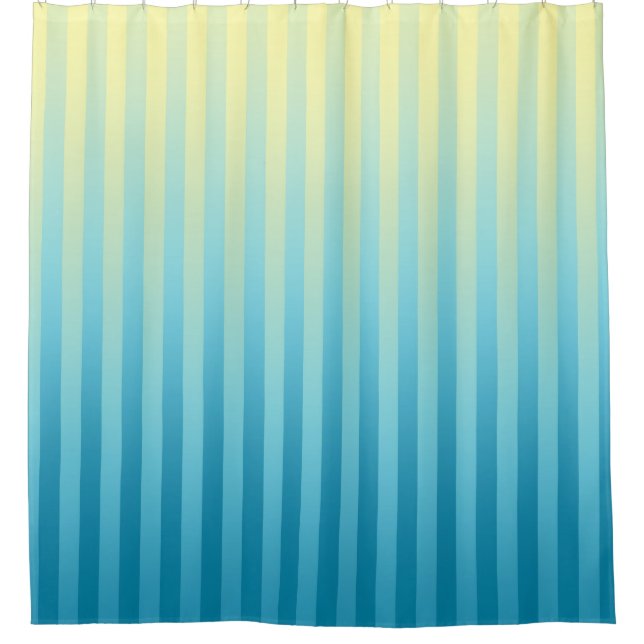 Blue Yellow Gradated Stripes 2 (Front)