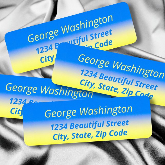 Blue Yellow Gradient Peace No War Ukraine Inspired (Creator Uploaded)