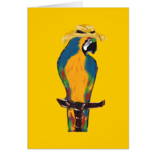 Blue & Yellow Parrot