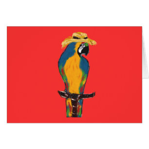 Blue & Yellow Parrot