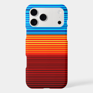 Blue Yellow Red Stripes