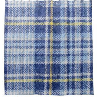 Blue Yellow Tartan: Fashionable Plaid