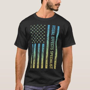 Blue Yellow Visual Effects Specialist T-Shirt
