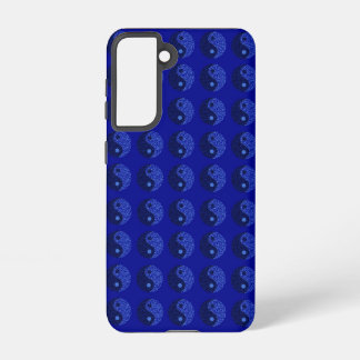 Blue Yin Yang Samsung Galaxy S21 Case