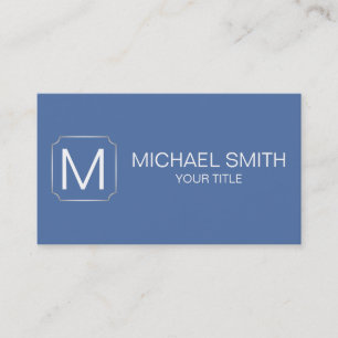 Blue yonder colour background business card