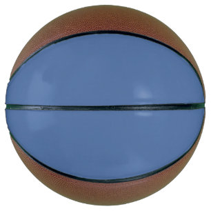 Blue yonder (solid colour) basketball