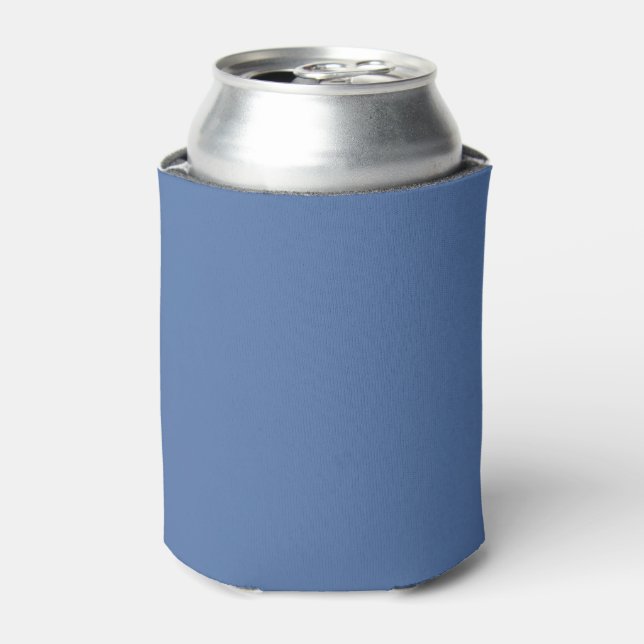 Blue yonder (solid colour)  can cooler (Can Front)