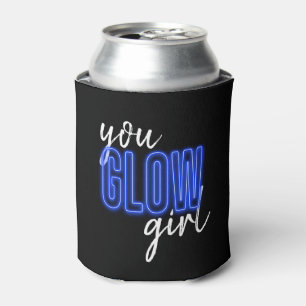 Blue You Glow Girl Can Cooler