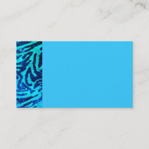 Blue Zebra Business Card