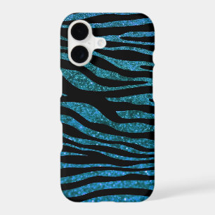 Blue Zebra, Glitter Zebra, Zebra Print, Stripes