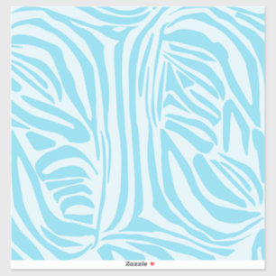 Blue Zebra Pattern