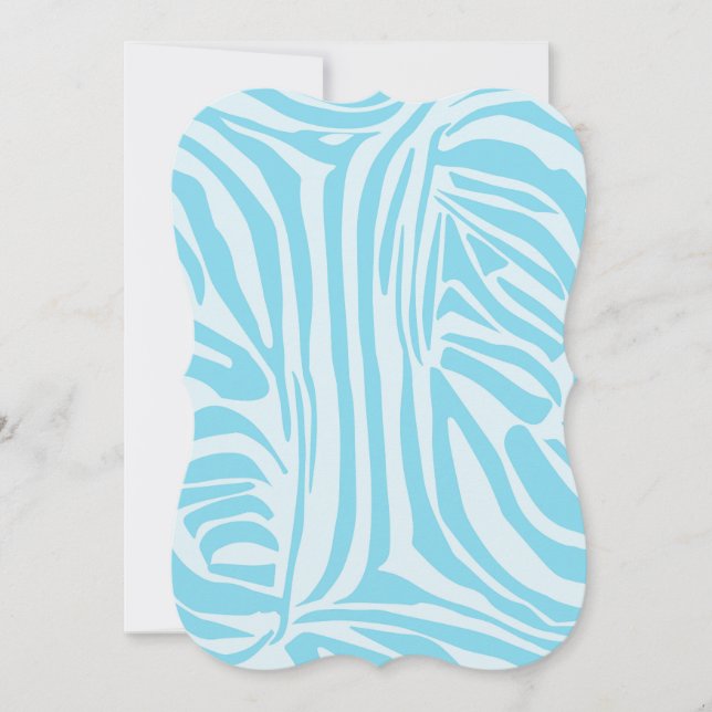 Blue Zebra Pattern (Front)