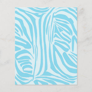 Blue Zebra Pattern