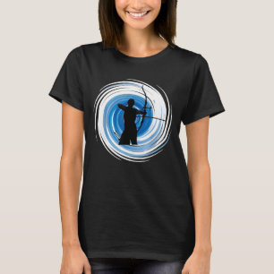Blue Zen Archery Mens Or Womens T-Shirt