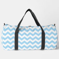 Blue Zigzag, Blue Chevron, Geometric Pattern