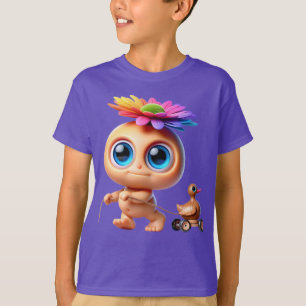  Blueaisik with a Wooden Duck T-Shirt