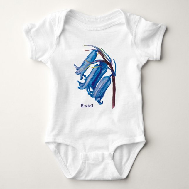 Bluebell Baby Bodysuit (Front)