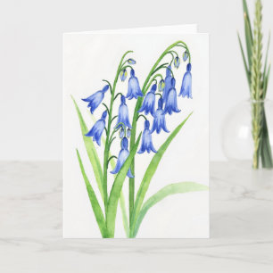 Bluebell Floral Mothers Day Card