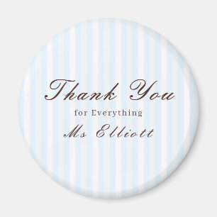 Bluebell - Magnet Personnalisé Merci Enseignant