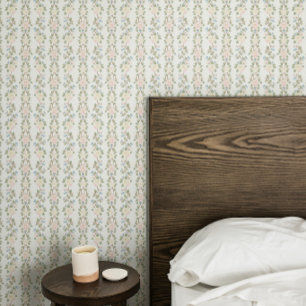 Bluebell Manor Veil Vintage Floral Wallpaper