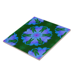Bluebell Posies Tile
