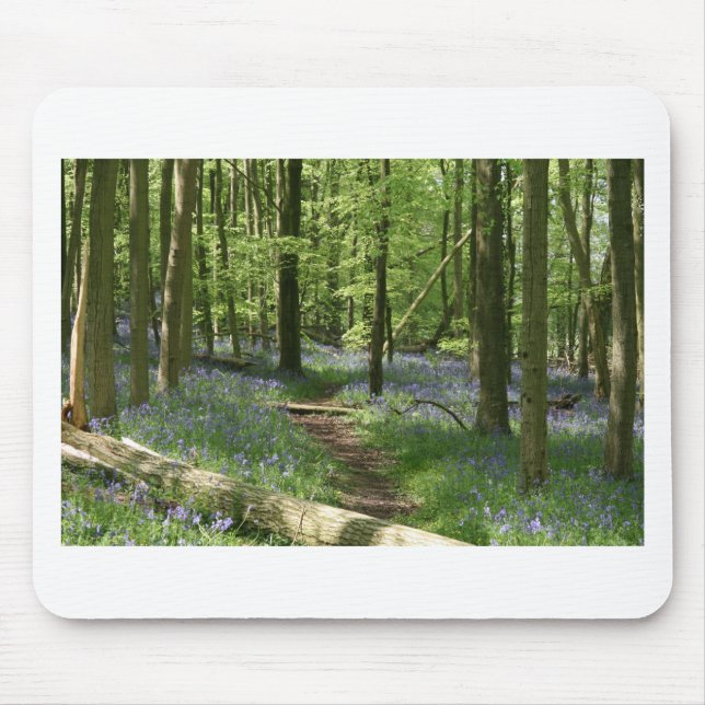 Bluebell woods mouse pad (Front)