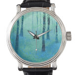 Bluebell Woods Painting Watch<br><div class="desc">Fresh modern landscape painting of a bluebell woods near Challock, Kent.</div>